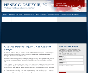 injuryattorneybirminghamal.com: Birmingham Car Accident Lawyer | Alabama Truck & Trucking Accident Lawyers | Henry C. Dailey Jr. PC
Birmingham personal injury attorney Henry C. Dailey Jr. focuses on helping victims of car accidents, trucking accidents and other catastrophic injuries in Alabama.