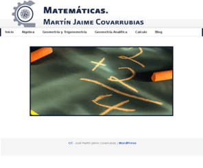 martinjaime.com: Martín Jaime Covarrubias
Página de la Especialidad de Matemáticas de la Academia de Investigación y Desarrollo Tecnológico