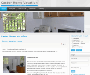 castorhomevacation.com: Castor Home Vacation
Luxury Vacation Home