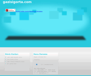 gazisigorta.com: Hoşgeldiniz
Joomla - devingen portal motoru ve içerik yönetim sistemi