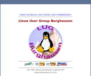 lug-burghausen.org: Linux User Group Burghausen
Die LUG Burghausen stellt sich vor