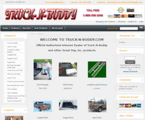 truck-n-buddy.com: Truck-N-Buddy  -
Official Authorized Internet Dealer of Truck-N-Buddy and other Great Day, Inc. products. 