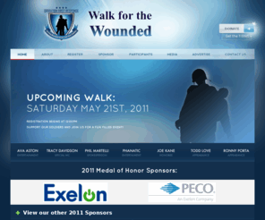 walkforthewounded.com: Walk for the Wounded
Supporting our nation’s Wounded Warriors and their families with personal and financial needs. Services are provided from the onset of injury, throughout their recovery period and along their journey from military life into the civilian world.