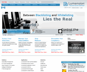 lumensionsecurity.net: Vulnerability - Patch Management | Endpoint Security | IT Solutions | Lumension
Learn how to protect your enterprise with the leading patch, vulnerability management and endpoint security software solutions. Lumension IT security resources include demos, whitepapers, datasheets, webcasts, videos and more. Free product trials available online or call 1.888.970.1025