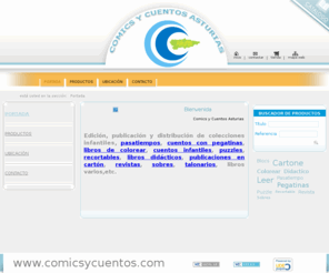 comicsycuentos.com: Comics y Cuentos General
Web comercial de Comics y Cuentos
