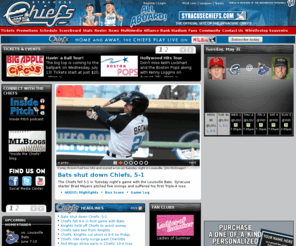 syracusechiefs.com: The Official Site of Minor League Baseball | Syracuse Chiefs Homepage
The Official Site of Minor League Baseball | Syracuse Chiefs Homepage