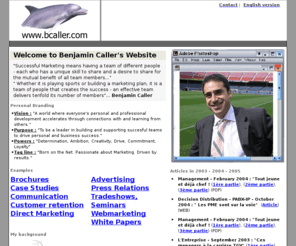 bcaller.com: Welcome on Benjamin Caller websiter - Bienvenue sur le site de Benjamin
Caller
Site de Benjamin Caller