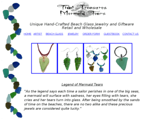 tidal-treasures.com: Tidal Treasures - Unique Hand-Crafted Beach Glass Jewelry and Giftware
Retail and Wholesale of beach glass jewelry, accessories, giftware and fine art.