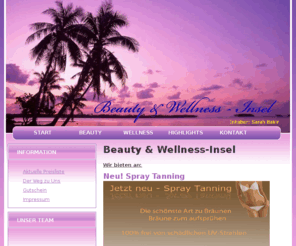 wellness-insel.net: Beauty&Wellness-Insel
Wellness Insel Holsterhausen - Wellness Studio für Kosmetik Wellness, Massagen, Nageldesign und viel mehr