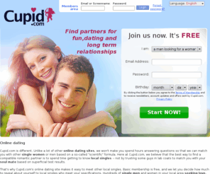 cupidjewish.com: Find local singles on Cupid.com - an online dating site
Find local singles on Cupid.com, an online dating site that makes it fun for single women and men looking for love and romance to find their soul mate.