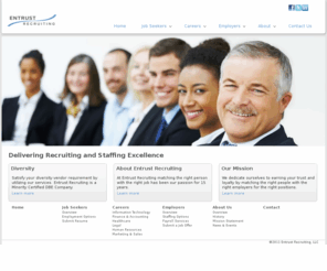 eremail.com: Entrust Recruiting: Home
About Entrust Recruiting, it's employees and company