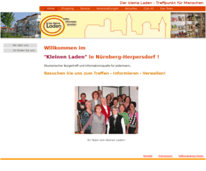 kleiner-laden-nbg.de: Home - Kleiner Laden Nürnberg
Website des Kleinen Ladens in Nürnberg-Herpersdorf, dem ökumenischen Bürgertreff im Nürnberger Süden. Besuchen Sie uns zum Treffen-Informieren-Verweilen!