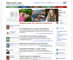 lerum.org: Välkommen till Lerums kommun
Lerums startsida