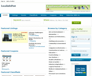 localinfopost.com: Localinfopost.com - Business Directory and Reviews
Localinfopost is business directory with unique review and rating system. It is social utility that connects business owners and consumers.