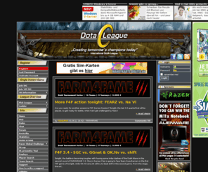 sc2-league.com: Dota-League :: Index
International DotA League - Ladders, Torunaments, Single Instant Games, Community and Coverage for the popular online game DotA (Warcraft3)