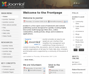 theredfincompany.com: Welcome to the Frontpage
Joomla! - the dynamic portal engine and content management system