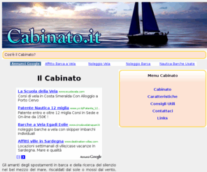 cabinato.it: CABINATO .IT - Il Cabinato
CABINATO .IT: Il Portale sul Cabinato in cui troverete informazioni sulle tipologie e sulle caratteristiche di questo genere di imbarcazione.
