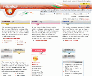 india.gov.in: Home: National Portal of India
