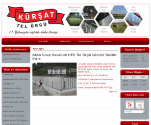 kursattelorgu.com: Kürşat Tel Örgü l Ankara Tel Örgü l Ankara Bahçe Çit l Ankara Beton Direk l Ankara Tel Çit
