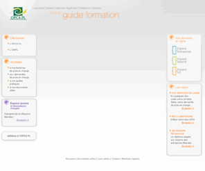 opcapl.com: OPCA PL
espace employeur, espace jeunes et demandeurs d'emploi, espace salarie, opca pl, professions liberales