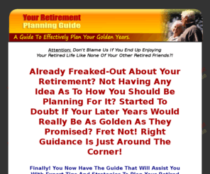 plantoretireguide.com: Retirement Planning Guide | Retirement Investment Ideas | Investment Guide For Retirees - Home
You Now Have The Guide That Will Assist You With Expert Tips And Strategies To Plan Your Retired Life In Such A Way That It Is Fun-Filled And Full Of Activities? Spend Your Days Without Any Financial Worries And Get The Maximum Out Of This New Life