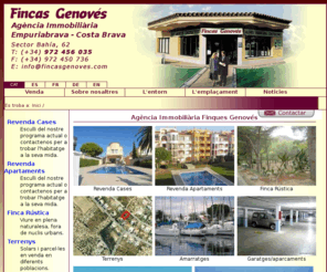 fincasgenoves.com: Fincas Genovés - Empuriabrava - Costa Brava
Villas, Casas, Apartamentos, Estudios en Empuriabrava y la Costa Brava