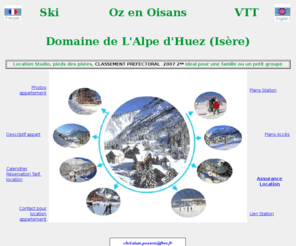 location-oz.com: Appartement,studio,ski vtt location, entre particulier,oz en oisans,Alpe d'Huez,sejour en station de ski dans les Alpes en France,www.location-oz.com
location oz Prparez votre sejour de ski ou VTT en station dans l'Isere rservation chalet studio Location appartement Oz en Oisans village de montagne et Alpe d'Huez domaine skiable sejour en station de ski dans les Alpes en France www.location-oz.com 