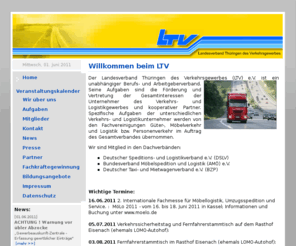 ltv-thueringen.de: LTV - Landesverband Thüringen des Verkehrsgewerbes e.V.
