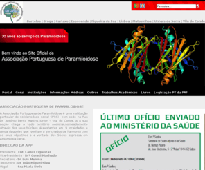paramiloidose.com: Paramiloidose
a paramiloidose-Site oficial da Associação Portuguesa de Paramiloidoise