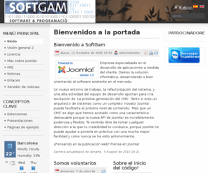 softgam.com: Bienvenidos a la portada
Joomla! - el sistema de gestió de continguts i motor de portals dinàmics