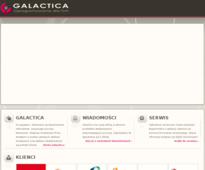 wtryskownia.net: Galactica - aplikacje internetowe, dla firm, dedykowane, oprogramowanie internetowe, portale internetowe, oprogramowanie dla biur nieruchomości
Galactica to rozwiązania dedykowane pracujące na platformie intra/internetowej. Oferuje m.in. program oprogramowanie internetowe a także aplikacje internetowe i portale internetowe