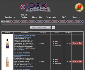 dakskincare.com: DAK SkinCare
 Skincare Products & medicine for Acne HPV Condyloma Sexually Transmitted Disease Acne Treatment genital warts treatment herpes treatment STD's skin cancer Immune System Hair Care Nails gentile wart symptoms 