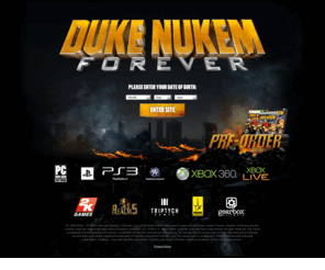 dukenukemforever.org: Duke Nukem Forever Official Website
The Alien invaters are stealing Earth's women, especially the hot ones! And they drank Duke's beer. Time to bring the pain.