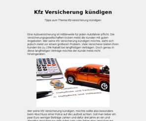 kfzversicherungkuendigen.net: Kfz Versicherung kündigen
