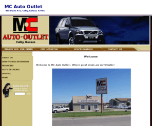 mcautooutlet.com: MC Auto Outlet
MC Auto Outlet