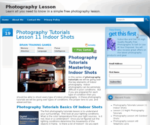 photographylesson.org: Photography Lesson
Everything you want to know about photography in several basic photography lesson.