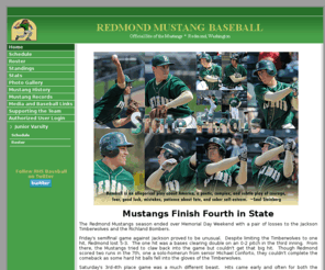 redmondmustangbaseball.com: Redmond Mustang Baseball
Redmond High School Mustangs Baseball