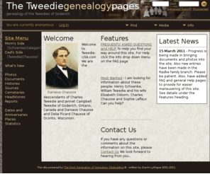 tweedie-usa.com: Home Page: The Tweedies of Goderich
Home Page: The Tweedies of Goderich