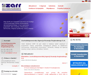 zarr.com.pl: Zachodniopomorska Agencja Rozwoju Regionalnego S.A. | ZARR S.A.
Zachodniopomorska Agencja Rozwoju Regionalnego S.A. (ZARR)