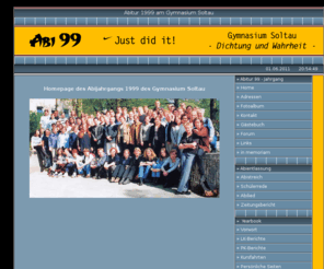 abitur-99.com: Abitur 99 - Gymnasium Soltau
homepage, dokument, webpage, page, web, netz