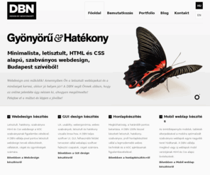 newconcept.hu: Web Design | Web Designer | Webdesigner - Premium web 2.0 design from Budapest
Web design Portfolio and Blog of Szabolcs Bakos, a web designer, site builder from Hungary.