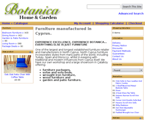 northcyprus-furniture.com: Botanica Home And Garden Furniture Specialists In North Cyprus
We are a manufacturer and retailer of wood, wrought iron and upholstered furniture, offering furnishing services from Kyrenia, North Cyprus.