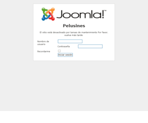 pelusines.com: Bienvenidos a la portada
Joomla! - el motor de portales dinámicos y sistema de administración de contenidos