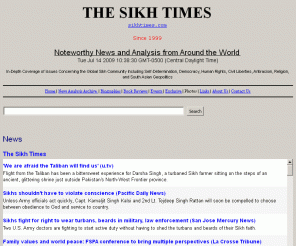 sikhtimes.com: The Sikh Times | News and Analysis from Around the World
In-Depth Coverage of Issues Concerning the Global Sikh Community Including Self-Determination, Democracy, Human Rights, Civil Liberties, Geopolitics