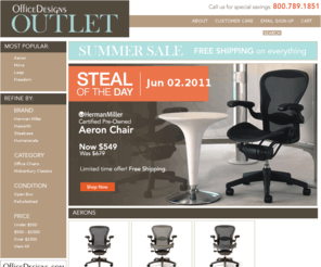 usedmirra.com: Pre-Owned Used Aeron Chairs from Herman Miller at OfficeDesignsOutlet.com
OfficeDesignsOutlet.com offers great prices on pre-owned, used Herman Miller Aeron Chairs, Eames and much more! We carry Herman Miller, Steelcase, and Humanscale office chairs.