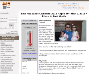 bashms.com: National MS Society - Lone Star:
SAMS CLUB Rode