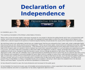 declaration-of-independence.org: Declaration of Independence
The United States 1776 Declaration of Independence