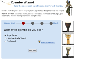 djembewizard.com: Djembe Wizard - Find the Perfect Djembe Drum for You!
Find the perfect djembe based on your playing experience, style preference and budget!