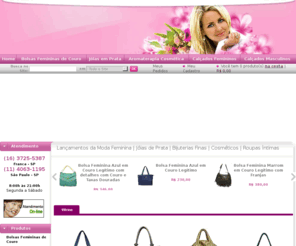 estilofeminino.com: Loja Virtual Feminina - Venda Online de Calados Femininos Joias de Prata Bijuterias Finas Bolsas Femininas. Loja de Fabrica.
Loja Virtual Feminina - Venda Online de Calados Femininos Sapatos e Botas, Joias de Prata Aneis e Brincos, Bijuterias Finas, Bolsas Femininas. Loja de Fabrica.