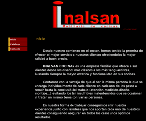 inalsan-cocinas.es: INALSAN COCINAS Especialistas en el Montaje de Cocinas
la empresa INALSAN COCINAS esta especializada en el montaje de cocinas, como asi lo demuestra su larga experiencia y la conformidad de sus clientes.